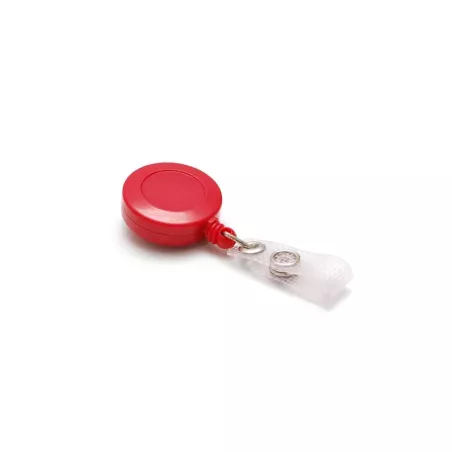 Enrouleur rouge avec lanière, extension 72 cm